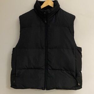 Consensus Outwear mens black down fill puffer vest size M
